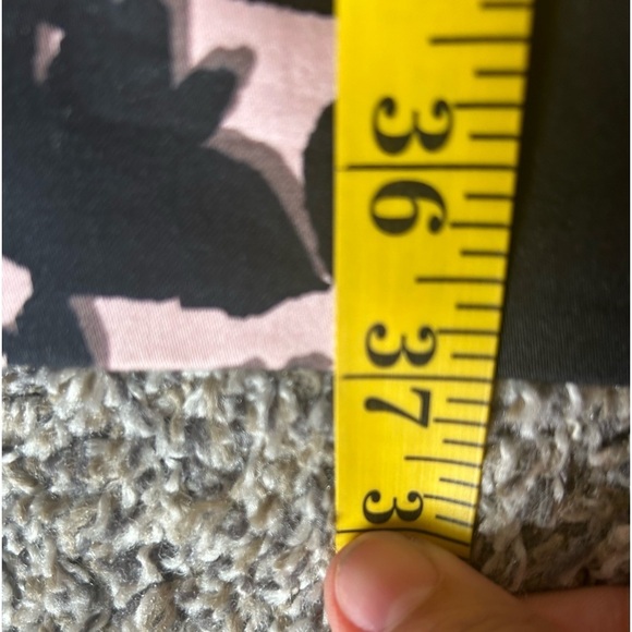 Taylor from Anthropologie structured pink and black floral midi dress size 6 - Picture 12 of 12